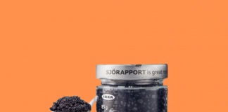 IKEA створила чорну ікру із водоростей