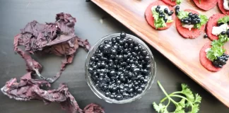 Через високий попит на ікру стародавньої риби її тепер роблять з водоростей