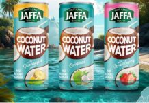 Бренд Jaffa випустив кокосову воду у форматі Slim Can