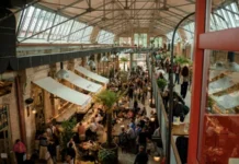 У старому трамвайному депо Львова відкрили food market